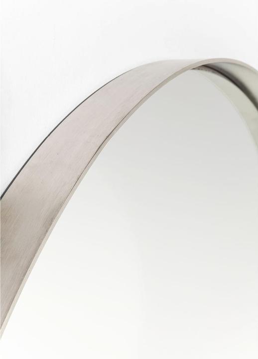 Produktbild Kare Design Spiegel Curve Round Stainless Steel Ø100cm (Ø 100 cm)