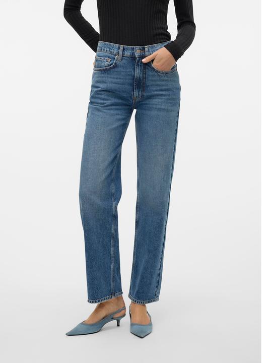 Actual product image Vero Moda VMVALERIE Mid Rise Locker geschnitten Jeans Straight-Fit (27)