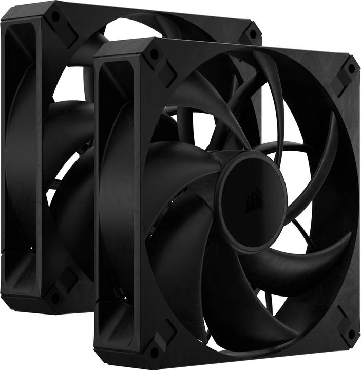 Produktbild Corsair Case Acc Fan RS140 MAX PWM 2x14cm black (140 mm, 2 x)