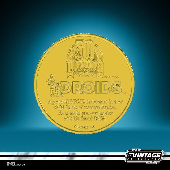 Produktbild Hasbro Star Wars: Droids Vintage Collection Actionfigur 2021 See-Threepio (C-3PO)