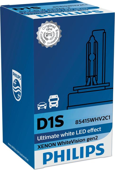 Immagine prodotto Philips Xenon WhiteVision (D1S)