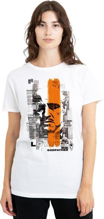 Immagine prodotto The Godfather Maglietta Don Vito Corleone Striscia di Giornale Adulto Unisex (S)
