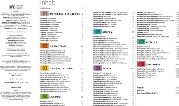 Image du produit Das ultimative Fahrrad-Handbuch (Allemand, Claire Beaumont, 2021)