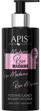 Apis Natural Cosmetics Apis Rose Madame Shine Effect Body Balm Illuminating 300Ml (Körperlotion, 300 ml)