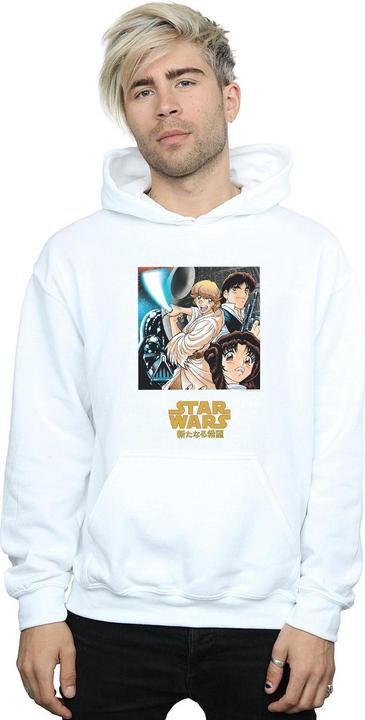 Actual product image Star Wars Mens Anime Poster Hoodie (5XL)
