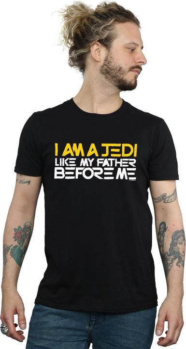 Actual product image Star Wars Mens I Am A Jedi T-Shirt (S)