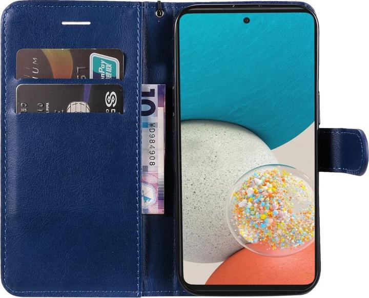 Immagine prodotto Cover-Discount Galaxy A53 5G - Custodia in pelle blu scuro (Samsung Galaxy A53 5G)