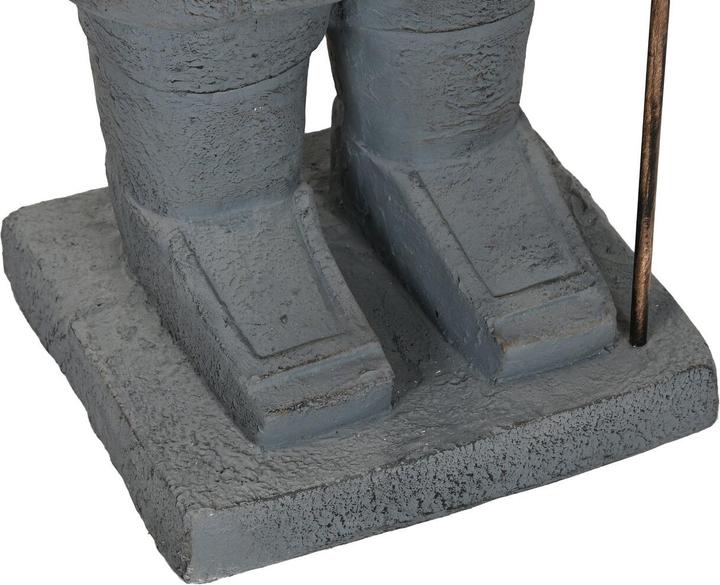 Immagine prodotto Esprit Decorative Figure Home Grey Golden Oriental Warrior 35 x 32 x 118 cm