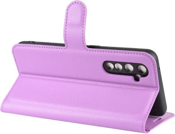Actual product image MU Classic Litchi Leather Bookcover Series (Realme X50 Pro 5G)