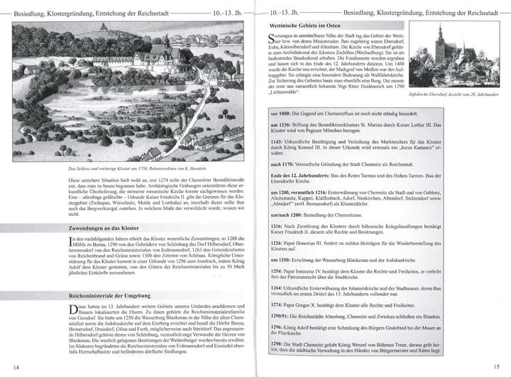 Produktbild Geschichte der Stadt Chemnitz (Deutsch, Stephan Weingart, Gabriele Viertel, 2022)