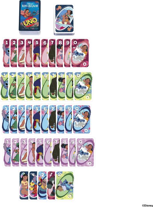 Image du produit Mattel Games UNO Lilo & Stich (Allemand)
