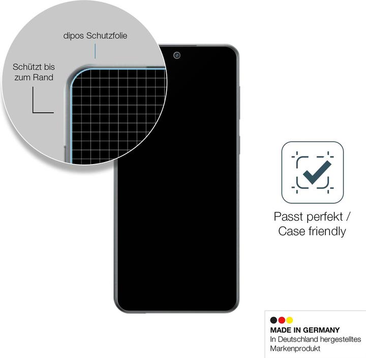 Actual product image Dipos Anti-Shock Screen Protector Matte (1 Piece, OnePlus Ace 3)