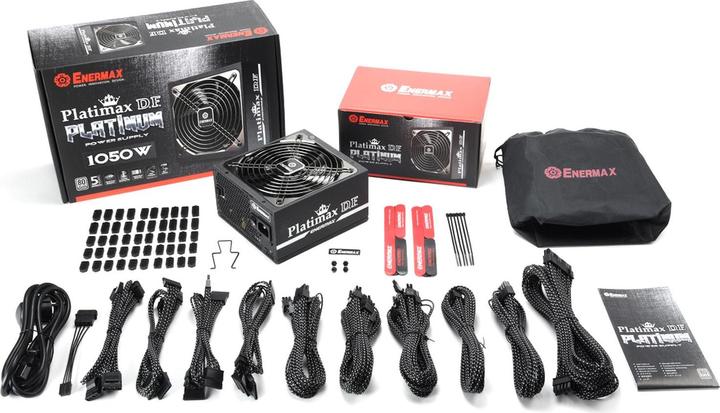 Actual product image Enermax Fully modular DFR, 80 PLUS Platinum (1050 W)