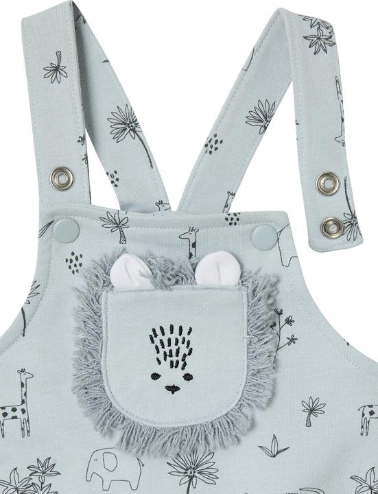 Actual product image Vertbaudet Baby-Set: Latzhose, Body & Halstuch, Dschungelmotive (74)