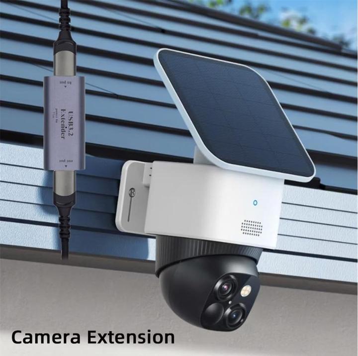 Produktbild PowerGuard USB-C 3.2 zu USB-C 3.2 Kupplung 10m Extender Adapter (USB Typ-C, 1000 cm)