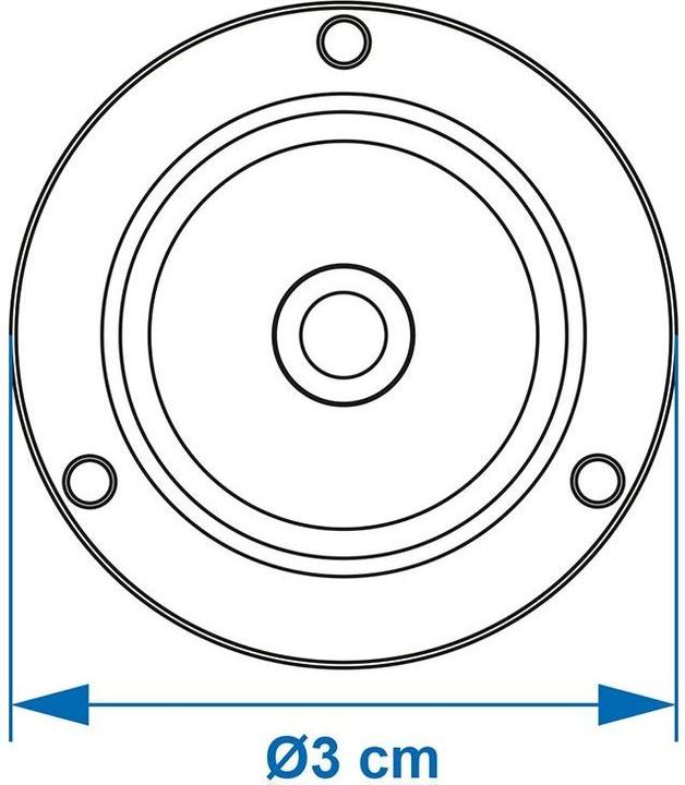 ProPlus Wasserwaage rund (1.50 cm)