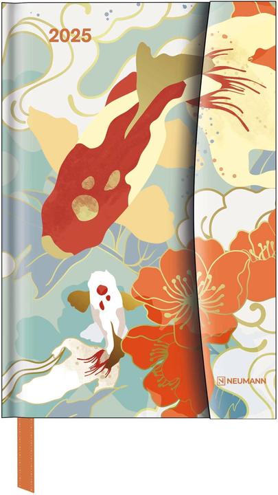 Produktbild Neumann N NEUMANNVERLAGE - Japanese Papers 2025 Diary, 10x15cm, Taschenkalender mit Magnetverschluss und (10 x 15 cm, Deutsch)