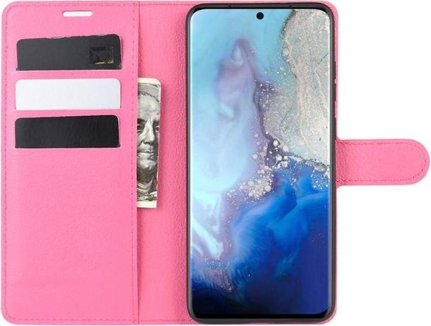 Produktbild MU Classic Litchi Leder Bookcover Series (Samsung Galaxy S20+)