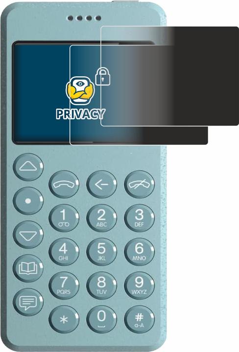 Produktbild BROTECT Sichtschutzfolie Anti-Spy Privacy Folie Blaulicht-Schutz (2 Stück, Punkt MP02)