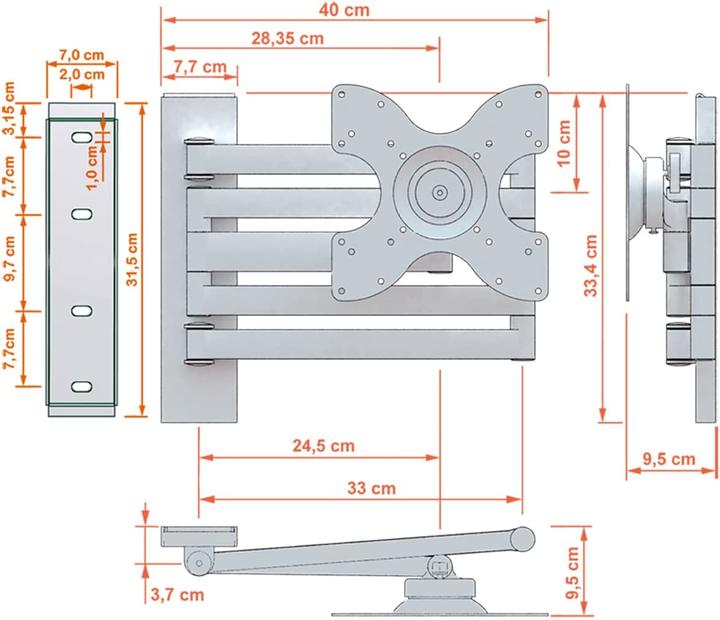 Produktbild DQ Rotate XL 98,5 cm Weiss