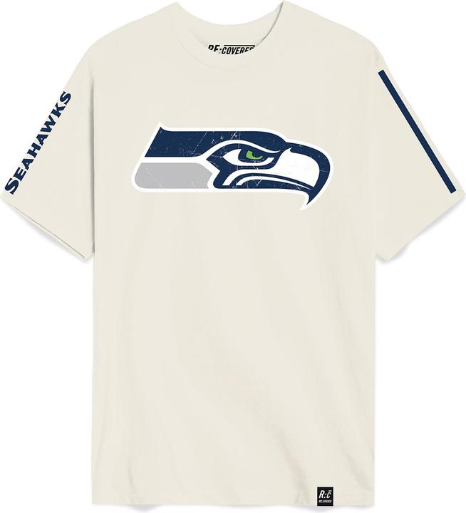 Recovered Re:Covered Shirt - NFL Seattle Seahawks ecru weiss - S (S)