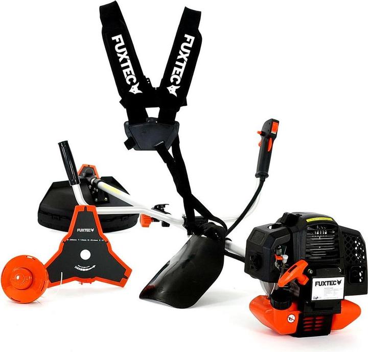 Image du produit Fuxtec FX-MS152 Débroussailleuse à essence Multitool 2en1 (Couteaux en plastique, Fils coupe-herbe)