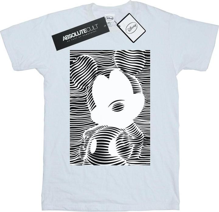 Immagine prodotto Disney Mickey Mouse Lines Maglietta Ampia Donna (M)