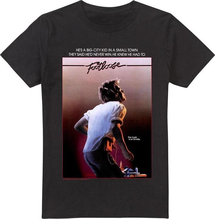 Actual product image Footloose Mens Poster T-Shirt (M)
