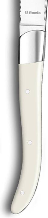 Actual product image Lou laguiole Steak knife set 6 pieces white 2520 Royal Steak (6 Piece, Knife)