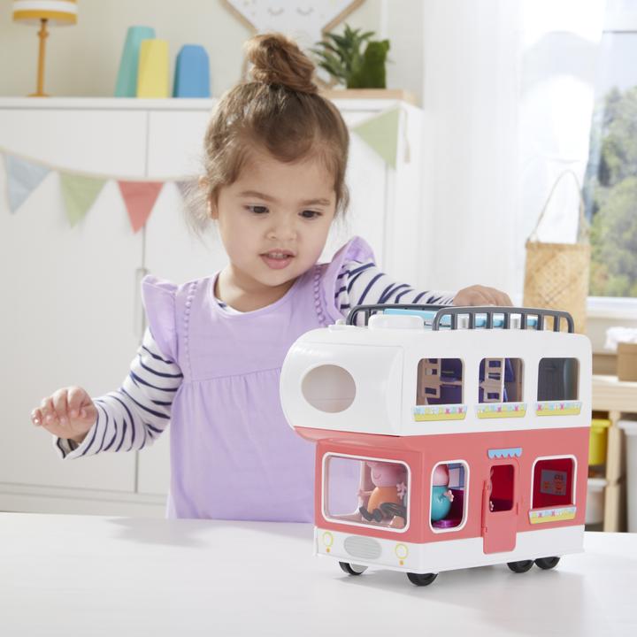 Actual product image Peppa Pig Pig s Avonturen, Family Camper, Kinderspeelgoed met 4 figuren