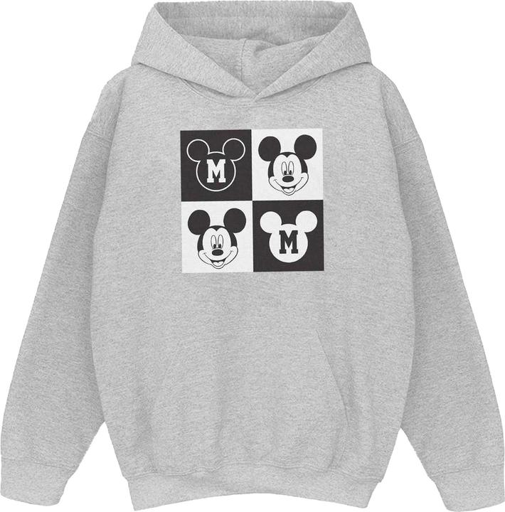 Disney Mickey Mouse Smiling Squares Kapuzenpullover Jungen