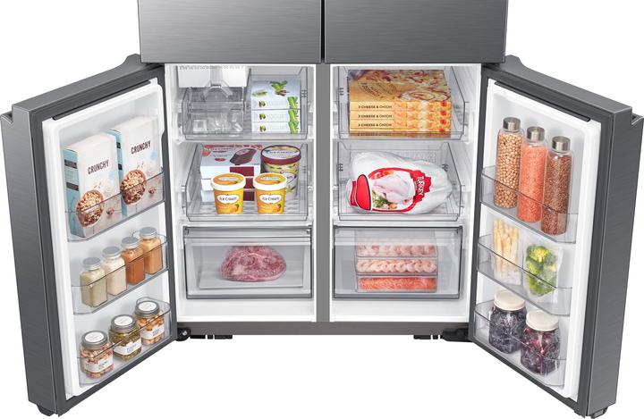 Produktbild Samsung RF59C700ES9/EG, French Door (edelstahl, 4,5-Liter-Wassertank, AI Energy Mode) (649 l)