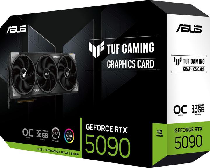 Image du produit ASUS TUF Gaming GeForce RTX 5090 OC (32 Go)