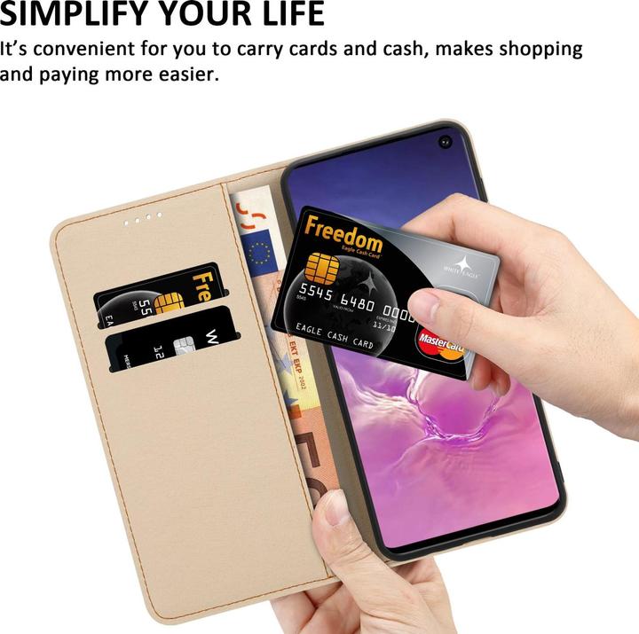 Produktbild Cadorabo Book Hülle mit Print (Samsung Galaxy S10+)