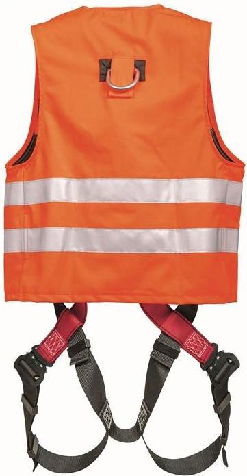 Immagine prodotto MAS Gilet ad alta visibilità MAS40 Quick EN361 EN20471 a 2 punti, gilet arancione per la taglia 44-54 (44, 45, 46, 47, 48, 49, 50, 51, 52, 53, 54)