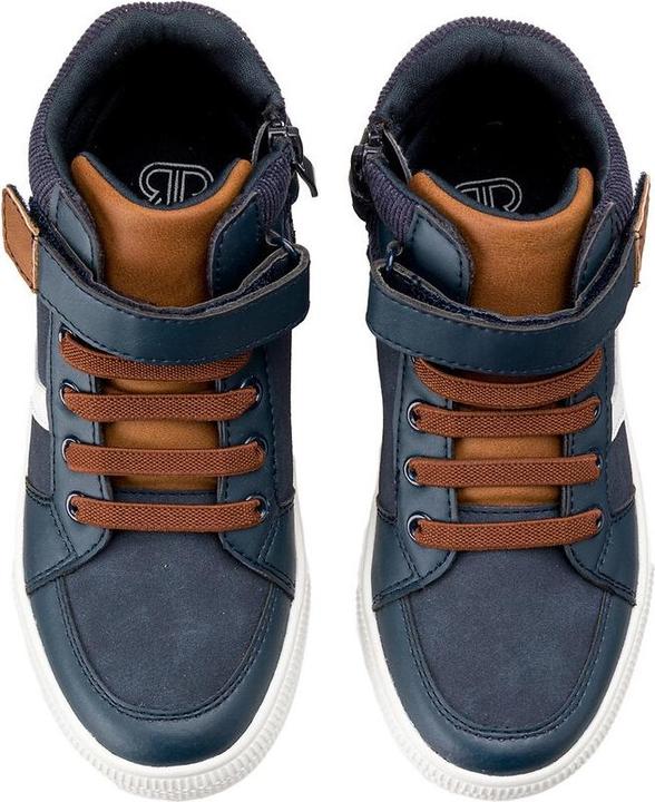 Actual product image La Redoute Collections High Sneakers with Zipper (26)