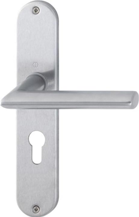 Immagine prodotto Hoppe Set di piastre lunghe Stockholm E1140Z/302 in acciaio inox F69 PZ 72 mm DIN sinistra/destra (Maniglia della porta)