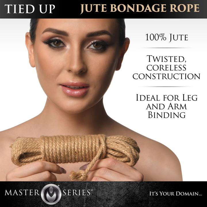 Produktbild Master Series Tied Up - Jute Bondage Rope - 25 ft / 7,6 mtr