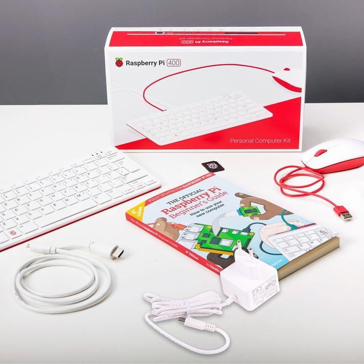 Actual product image Raspberry Pi 400 DE Starter kit