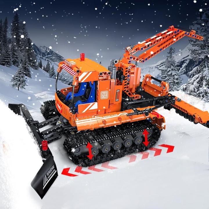 Actual product image Mould King Snow vehicle 17051