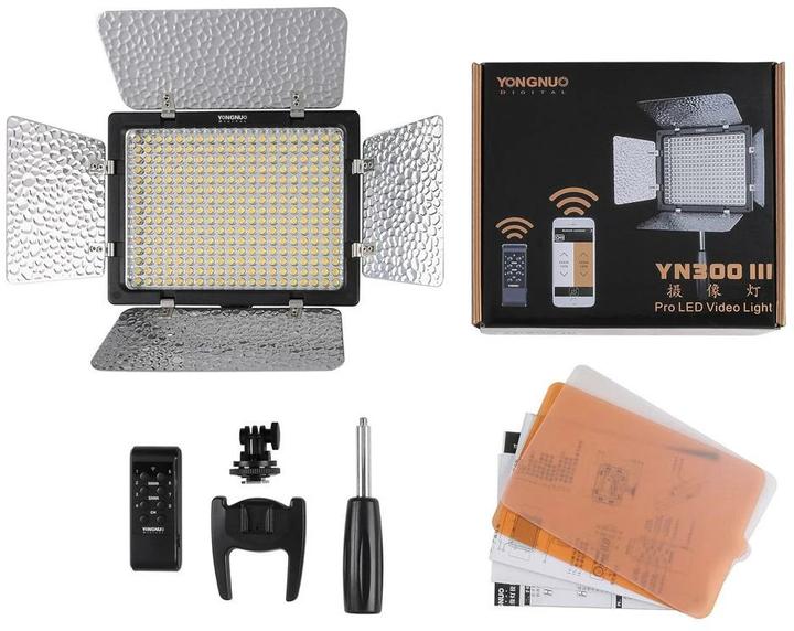 Immagine prodotto Yongnuo YN-300III (Luce studio, Videocamera)