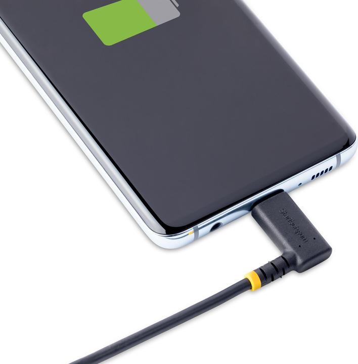 Image du produit StarTech com R2ACR-2M-USB-CABLE, 2 m, USB A, USB C, USB 2.0, 480 Mbit/s, Noir (2 m, USB 2.0)
