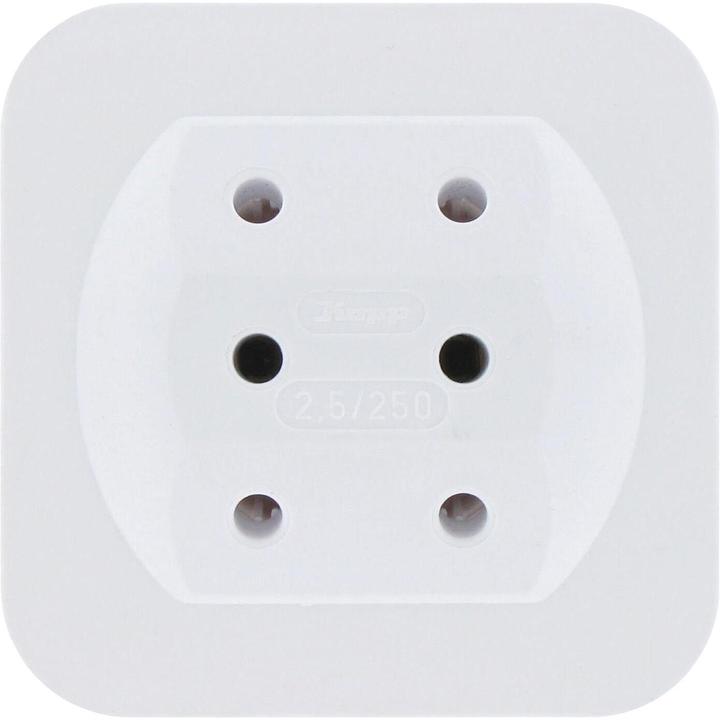 Immagine prodotto Kopp 174902005 Tipo C (spina Euro) Bianco Adattatore di spina di rete