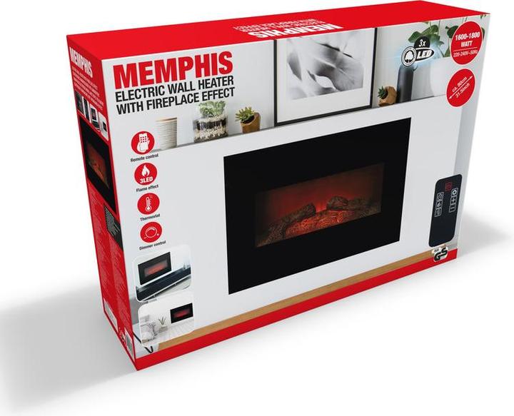 Immagine prodotto Classic Fire Memphis (13 x 66 x 46 cm)