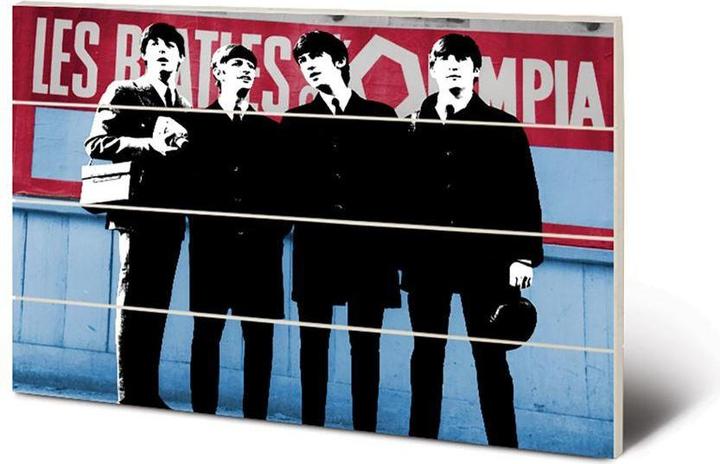 Image du produit The Beatles - Plaque IN PARIS (40 x 59 cm)