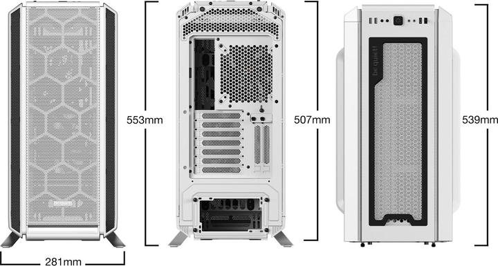 Immagine prodotto be quiet! PC Case Silent Base 802 Bianco (ATX, mATX, Mini-ITX, E-ATX)