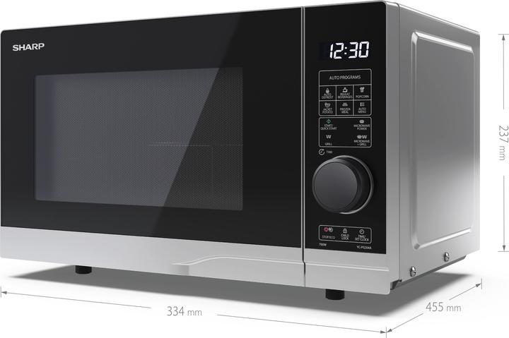 Actual product image Sharp YC-PG204AE-S (20 l)