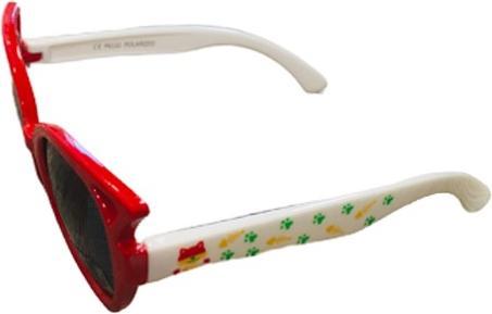 Actual product image Bekos Kids Sunglasses Cat Red / White Polarised