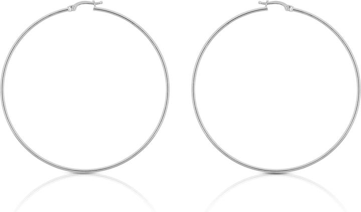 Image du produit Muau Créoles (Or blanc 750/18K)