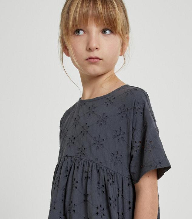 Immagine prodotto La Redoute Collections Kleid mit Lochstickerei (120 C)